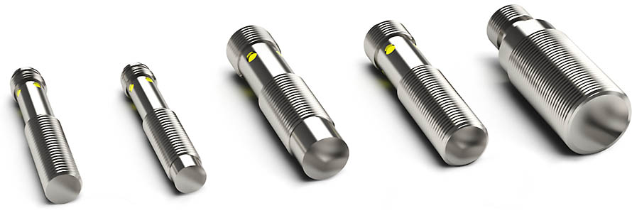 Sensor inductivo factor 1 acero inoxidable